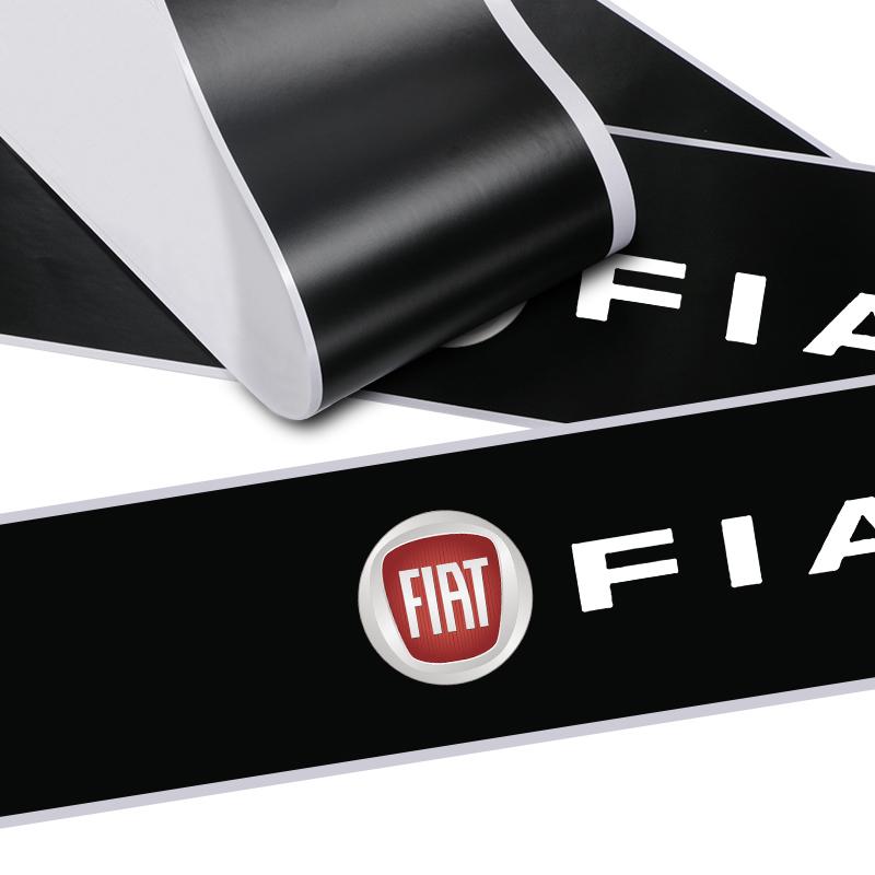 Car Front Windshield Stickers Front and Rear Decorative Decals Stickers for Fiat Lancia Musa Ducato 500 500L Panda Grande Punto