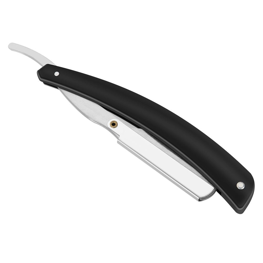 Barber Straight Blade Razor Stainless Steel Salon Folding Shaving Hair Cutting Clipper