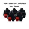 For Anderson Styles Connector 30AMP Plug Rubber Black UPS Power Plug 600V Photovoltaic Systems High Current Connector