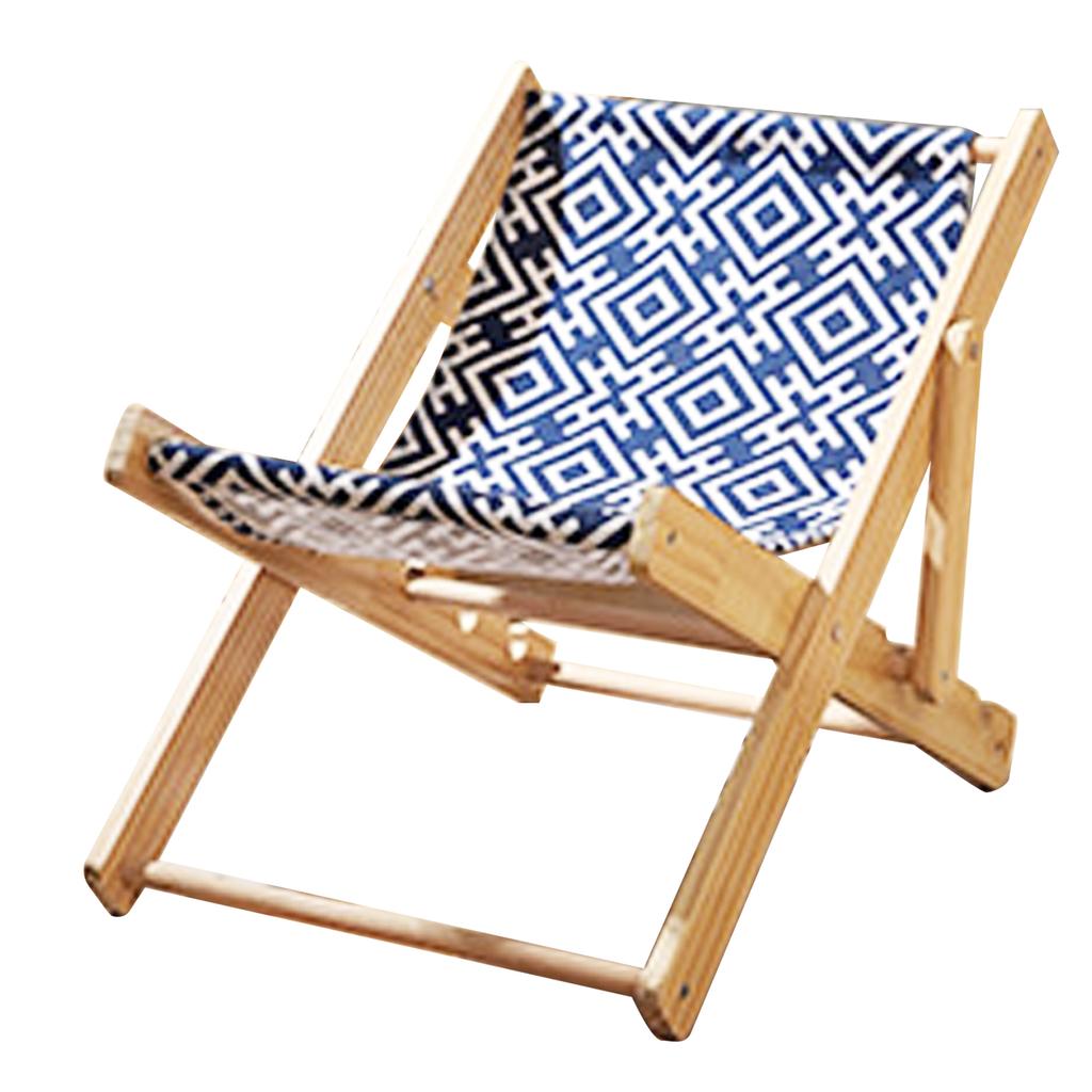 Cat Hammock Bed 4 Gears Adjustable Breathable Wooden Raised Pet Bed for Indoor Kitten Canvas