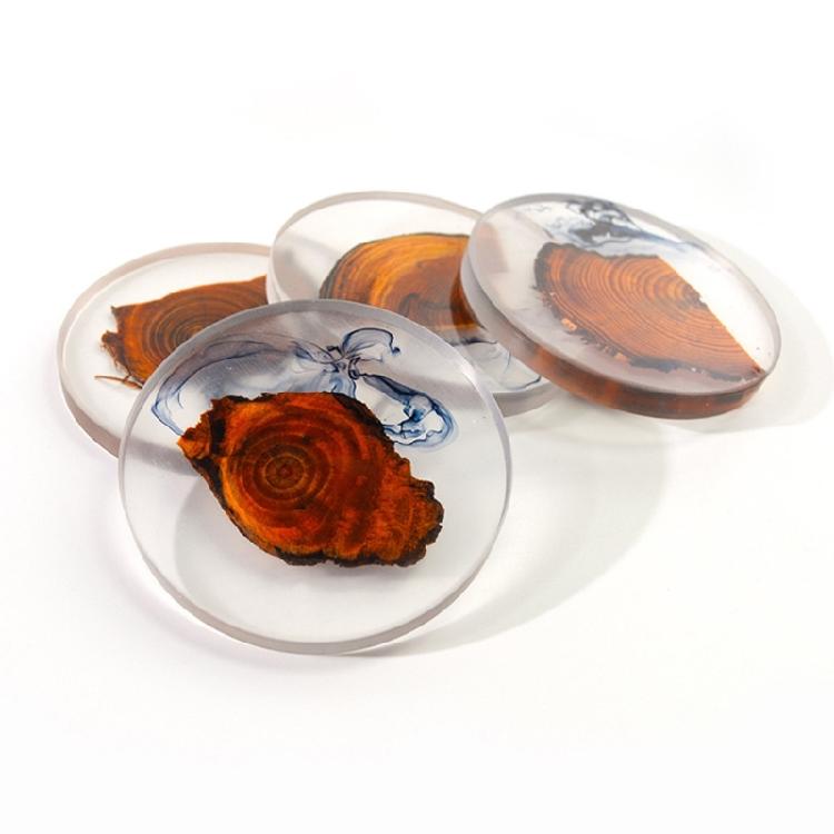 DIY-Untersetzer-Silikonform,Epoxidharz-Gießform zur Herstellung von Untersetzern,Heimdekoration