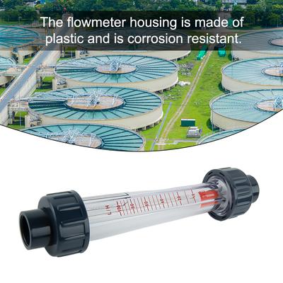 Indicator Water Flowfor Meter 10-100L Counter Flowfor Industrial Water LZS-15 1 2 Liquid Meter Plastic Tube Rotor