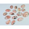 19-29MM 313Cts. Natural Rhodochrosite Oval Cabochon Loose Gemstone 16Pcs Lot C-886