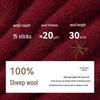 ELLE 100% Wool Embroidered Gift Box Scarf