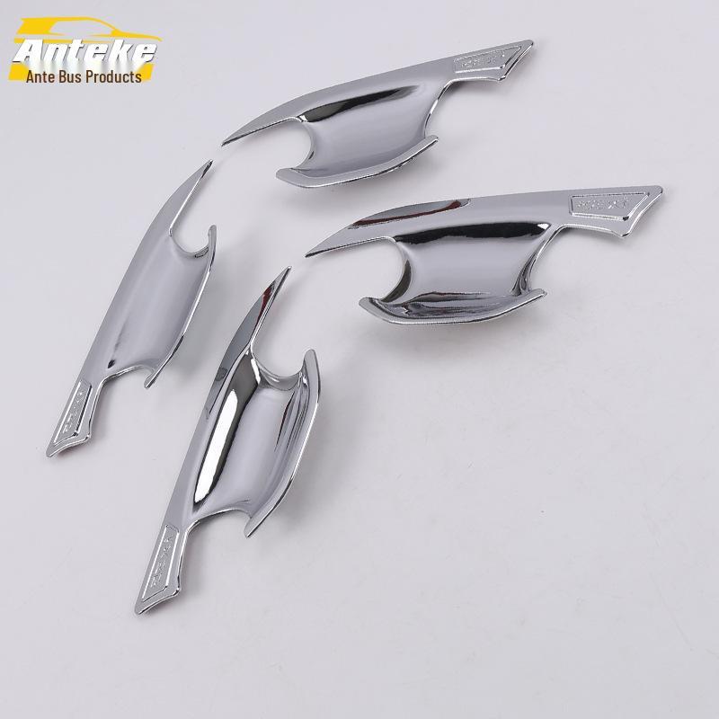 Fits 18 Models: IX35 Door Bowl Bright Piece - Outer Door Bowl Protective Film, Anti-Scratch, Wear-Resistant Decorative Frame, Car Accessories.