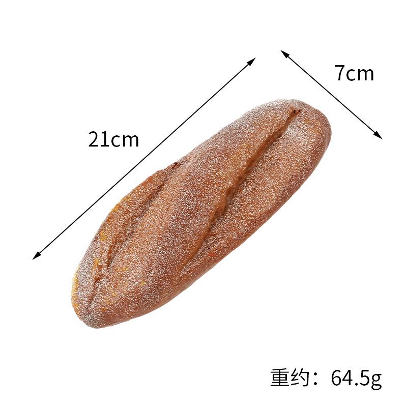 PU-Simulation Französisches Roggenbrotmodell Künstliches Brot Fake-Kuchen Bäckerei-Ausstellungsstücke Ornamente Foto-Requisiten Festival-Deko