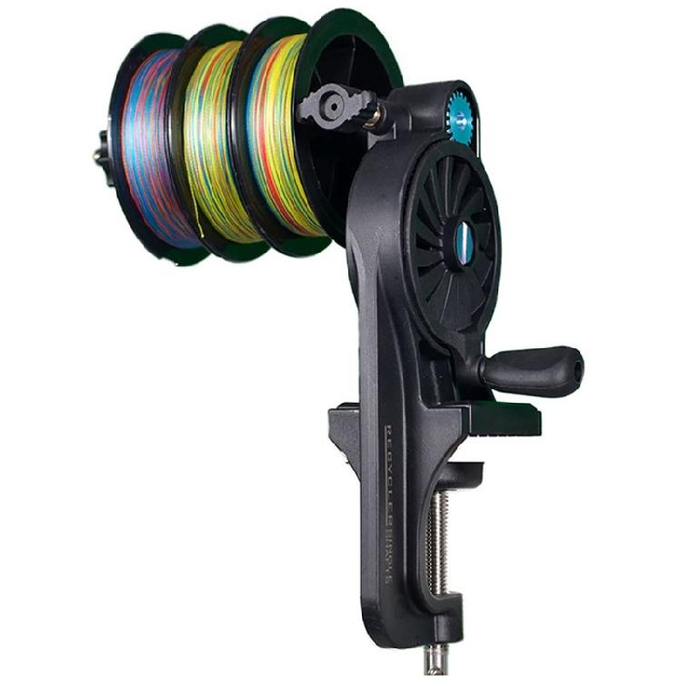 Practical Fishing Line Winders Fishing Reel Spool Spooler System Tackle Winder Spooling Station Fishing Line Spooler