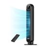 Ventilatore a Torre Silenzioso, Ventilatore Elettrico di Raffreddamento con Velocità 25ft/s con Telecomando