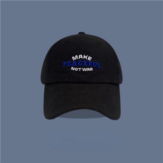 Männer und Frauen Allgemeine Baseballkappe Einfacher Buchstabe Gestickte Baseballkappe Lässige und vielseitige Paar-Sonnenschutz-Entenzungenkappe