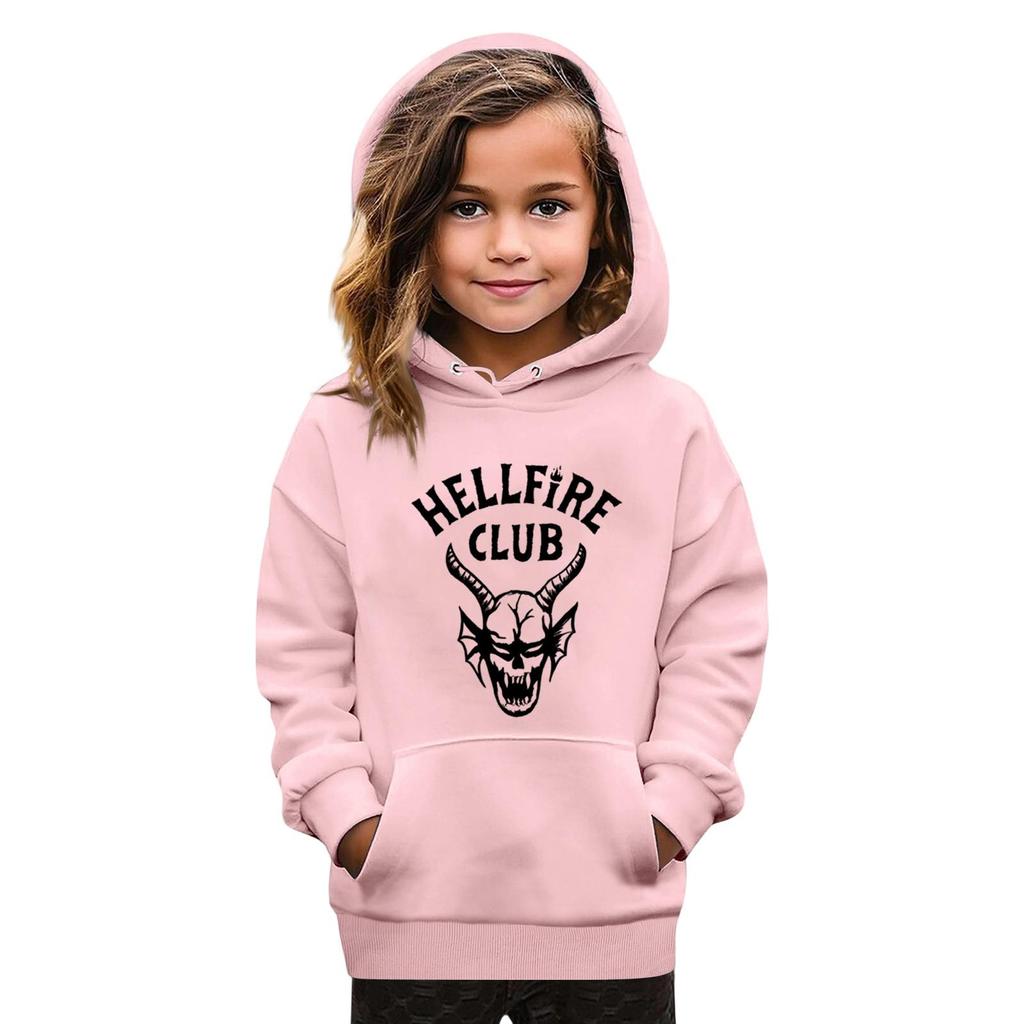 Moda Dziecięca Drukowany Sweter Casualowy z Długim Rękawem i Okrągłym Dekoltem