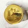 Nanjing Tourist Attraction Commemorative Medal, Confucius Temple, Niushou Mountain, Zhongshan Mausoleum, Music Stage, Museum