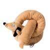 New Durable Pet Dog Plush Toy for Small Breeds - Animal Shape Squeaky Chew Cleaning Toy for Chihuahua Yorkshire Bichon Puppies