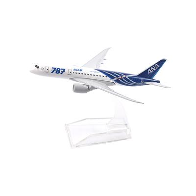 16cm JAPÓN AIRE ANA AEROLÍNEAS BOEING 787 Modelo de Avión Avión Metal Fundido a Presión Escala 1/400 Aviones