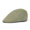 Cappello di lana, berretto da uomo tinta unita, cappello casual retro in avanti, visiera stagionale, cappello da donna