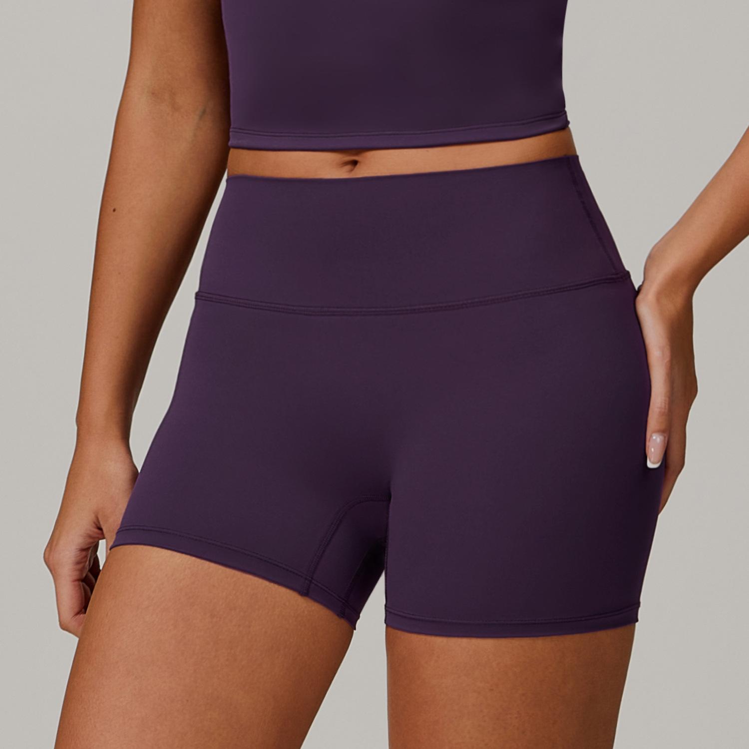 

Summer Tight Yoga Shorts for Women High Waisted Belly Controlling Fitness Pants Butt Lifting Running Sports Shorts Female XL