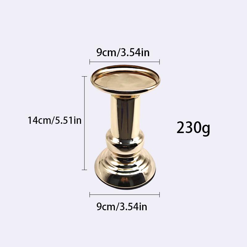 European Candle Holder: Dining Table, Wedding, and Restaurant Decor Ornament