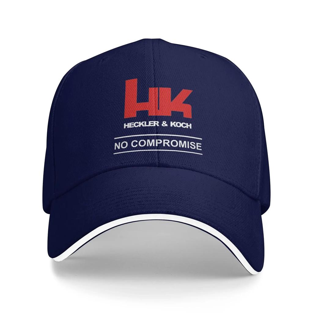 Sommer Heckler & Koch Firearms Baseballkappe Kein Kompromiss Mit HK Klassischem Aufdruck Sonnenhut Damen Herren Hohe Qualität Snapback