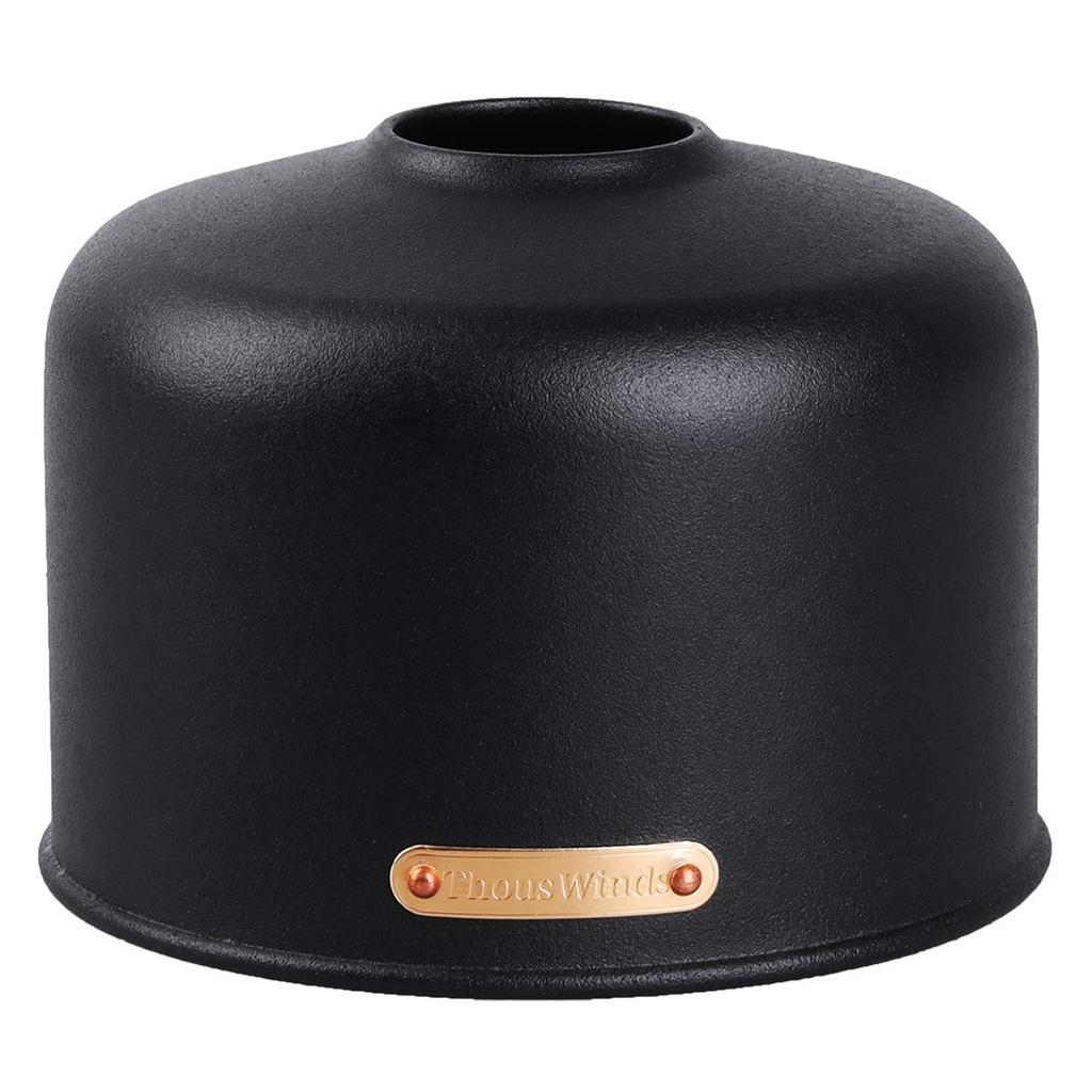 Thous Winds Gas Tank Protective Cover OD Gas Tank Cover Metal Suitable for 230g450g Gas Tank Outdoor Camping