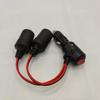 Car Cigarette Lighter Splitter Cable With On Off Switch 1 To 2 1 To 3 Power Adapter High Power Socket For Auto Electronic Device