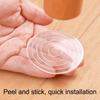 4Pcs Self Adhesive Silent Table Foot Mat Transparent Sofa Chair Foot Fixed Pads  Sofa Corner
