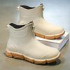 Rain Shoes New Autumn and Winter Outdoor Non-slip Waterproof Outdoor Fishing Leisure Sports Wear-resistant Rain Boots Rubber Shoes