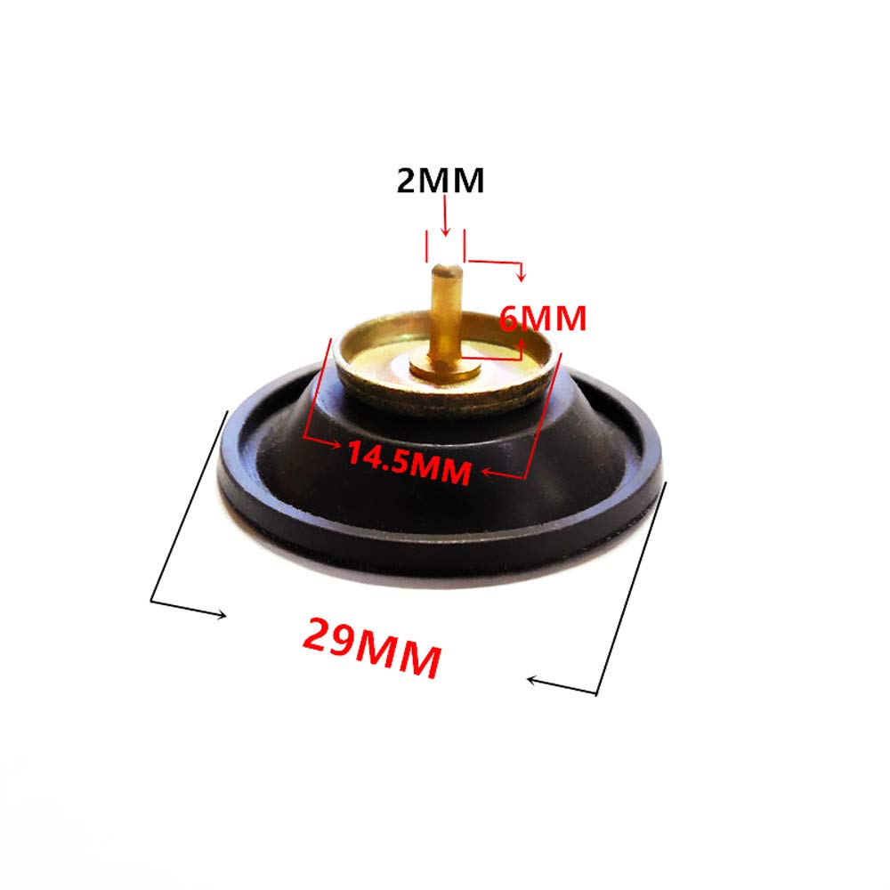 1 Set HMHonda CB400SS Compatible Carburetor Repair Kit Single Cylinder Motorcycle Carburetor Repair Kit 29.9MM Vacuum Diaphragm Plunger Configuration