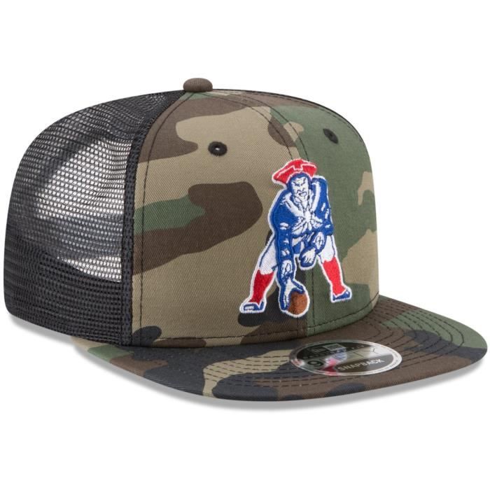 Casquette - New England Patriots - 9FIFTY - Camo - Taille unique - Trucker Mesh