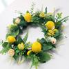Wreath Cute Shape Handmade Home Decoration Pendant Hanging Wreath for Living Rooms Bedrooms