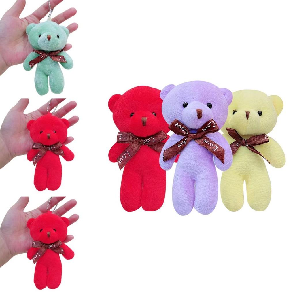 Superweicher Plüsch Teddybär Schlüsselanhänger Puppe Spielzeug