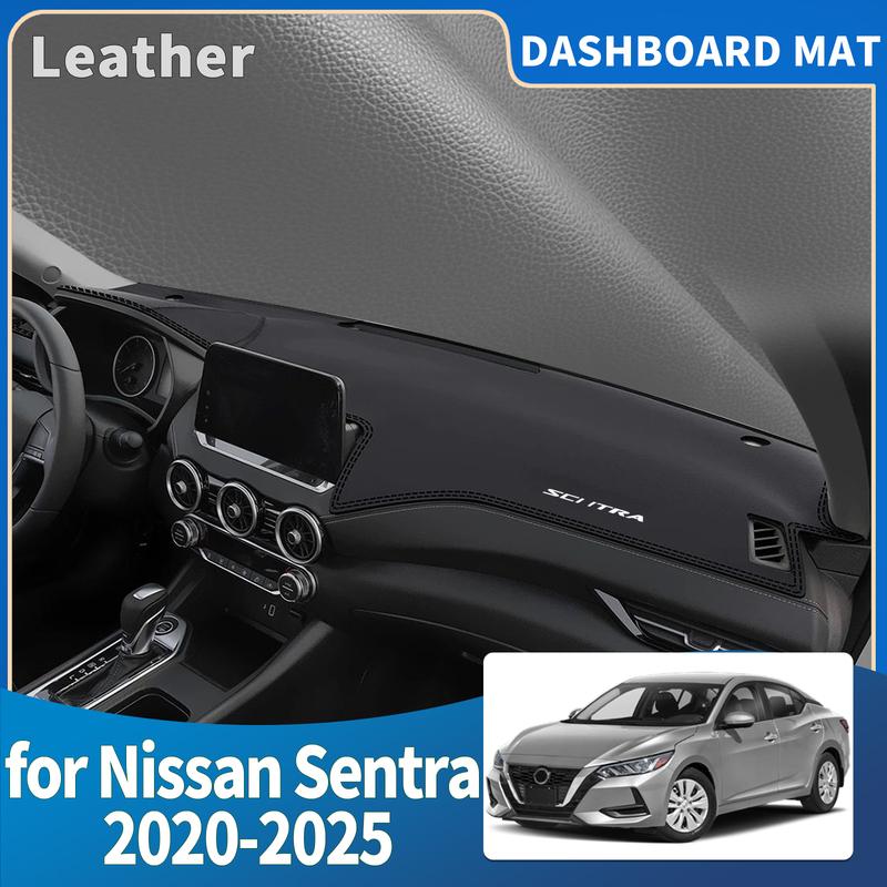 fit for Nissan Sentra 2025 2024- Car Accessories Dashmat Dashboard Cover Pad Protective Carpet DashMat Sunshade Leather