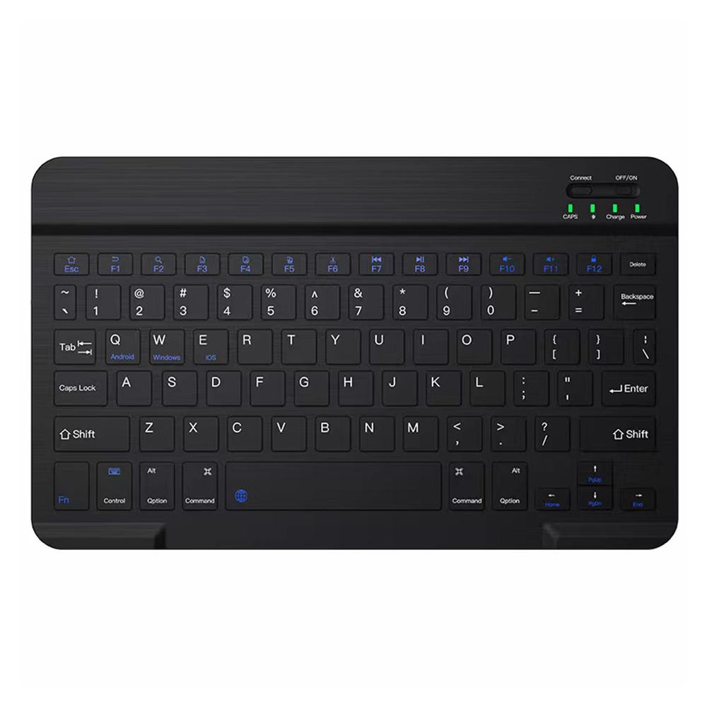 10-Zoll-Wireless-BT-Tastatur Threesystem Universelles, farbenfrohes, wiederaufladbares BT-Tastatur-Mobiltelefon
