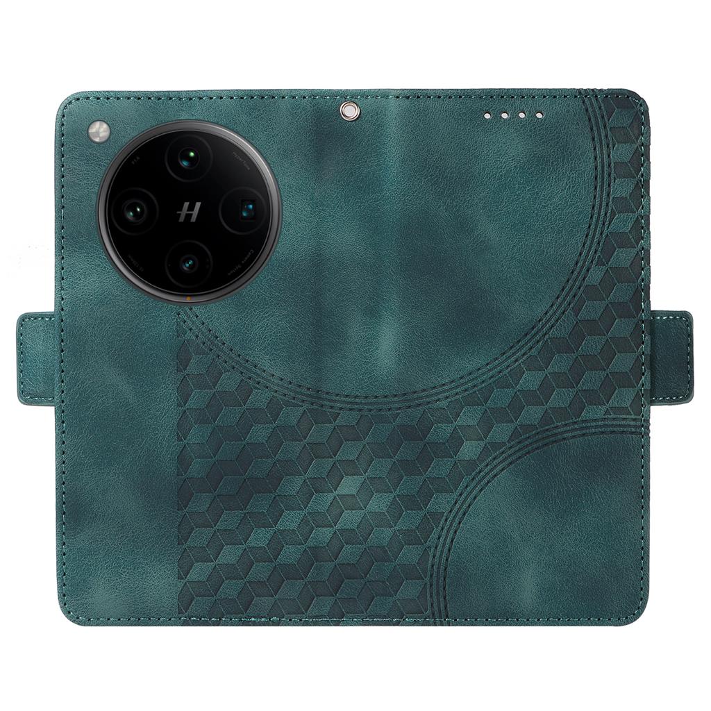 For Oppo Find X8 Pro 5G Case PU Leather Phone Cover Rhombus Starry Imprinted