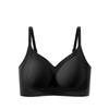 Seamless Wirefree Large Bust Shaping Gathering Comfortable Bra For Women