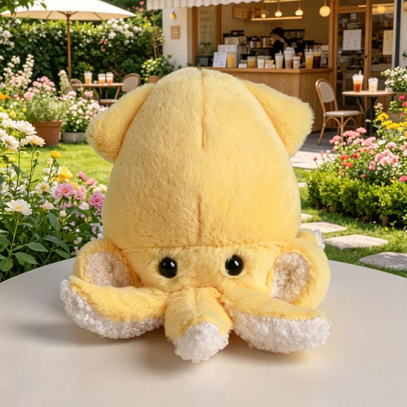 1Pc 10Cm Octopus Plush Pendant Stuffed Colorful Ocean Animal Cartoon Key Chain Decor Plushie For Bag Gift Child Accompanying