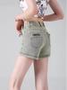 Summer 2026 American Spicy Girl A-Line Denim Hot Pants: Women’s Slimming Straight Super Short Shorts