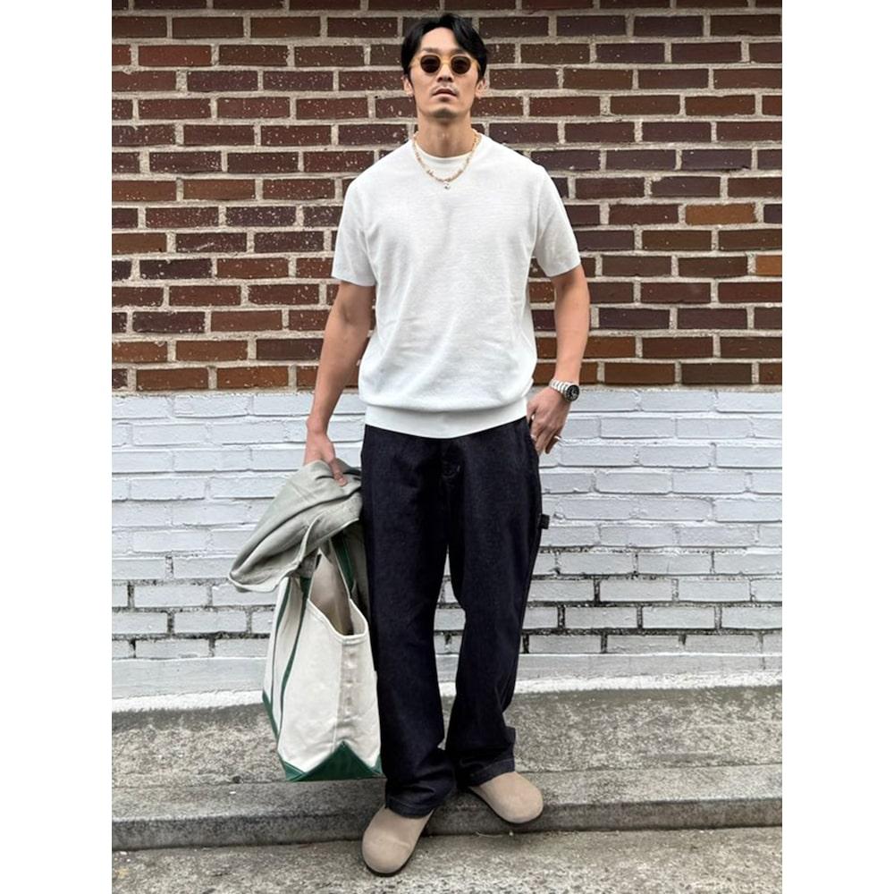 SHIFT.G Mallet Raw Denim Pants Navy