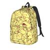 Cute Cartoon Manga Poke-Mon Backpack for Men Women Casual Student Work Daypack Pokemoned  College Shoulder Bag with Pocket