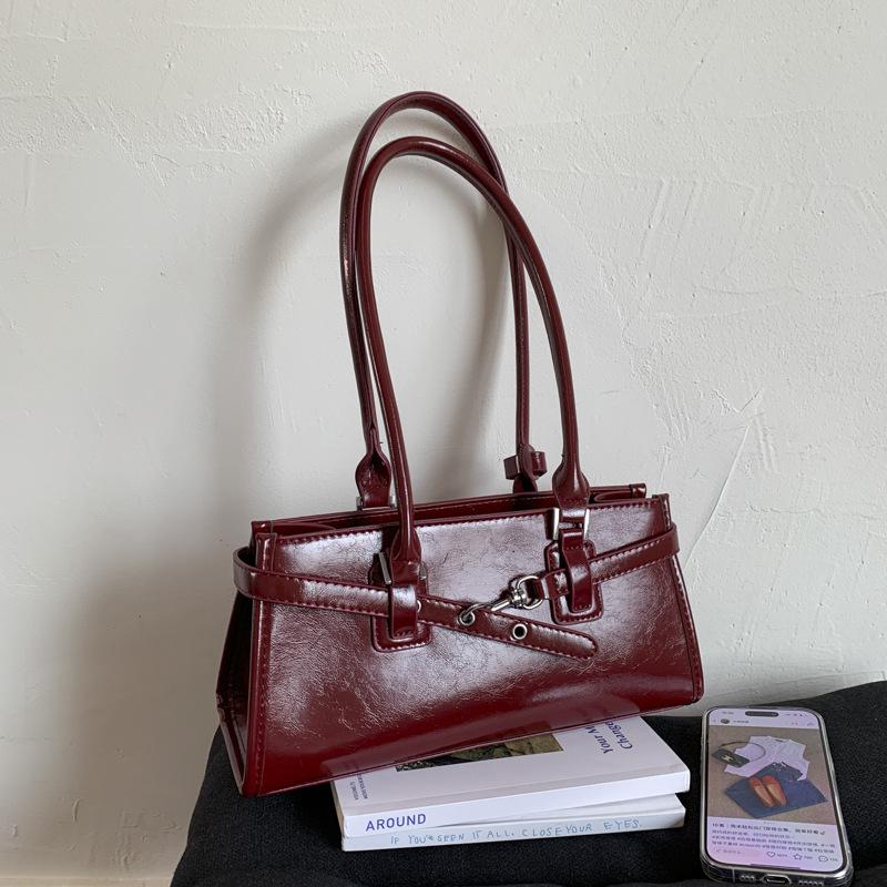 

Ретро сумка-мессенджер подмышку женская новая модная повседневная сумка через плечо универсальная сумка-мессенджер большой вместимости