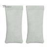 2 Pcs Sunglasses Pouch Soft Auto-Closing Stylish Case Faux Leather Anti-Scratch Lining Compact Glasses Bag Microfiber Screen Cleaning Bag