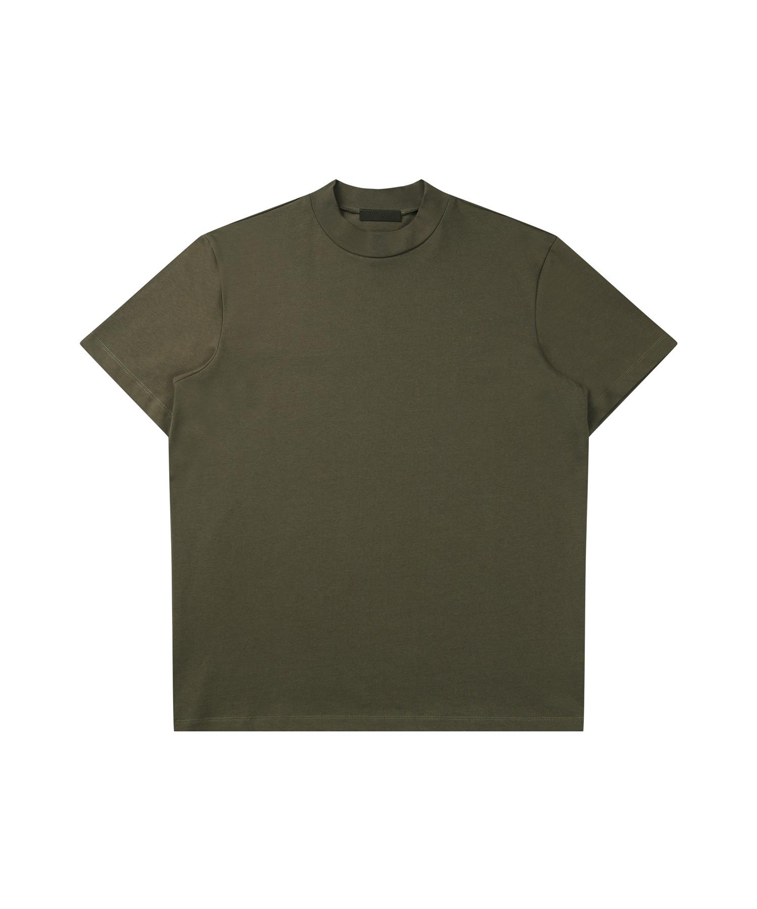 Soru Alt Crew Neck Short Sleeve T-Shirt_Khaki L
