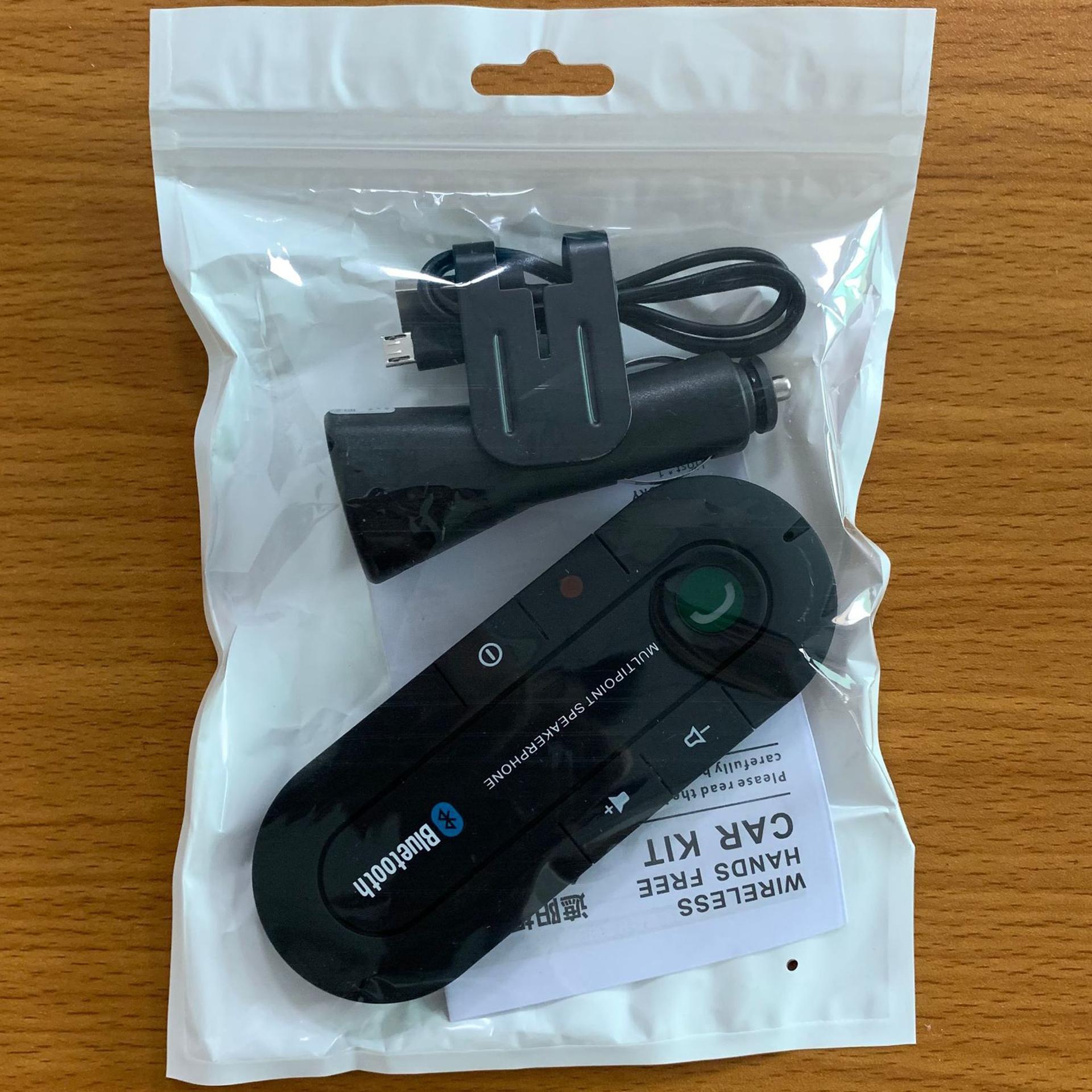 

Новый телефон с громкой связью Bluetooth V4.1 + автомобильный комплект зарядного устройства для мобильного телефона чёрный