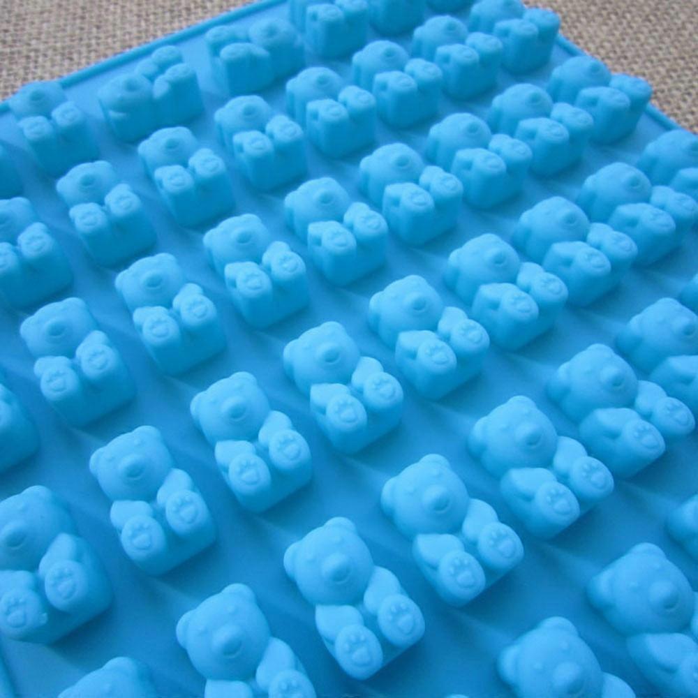 Generic Gummy Molds Gummy Bear Mold 2 ml Silicone Candy Molds Bigger Food Grade Silicone with 2 Droppers