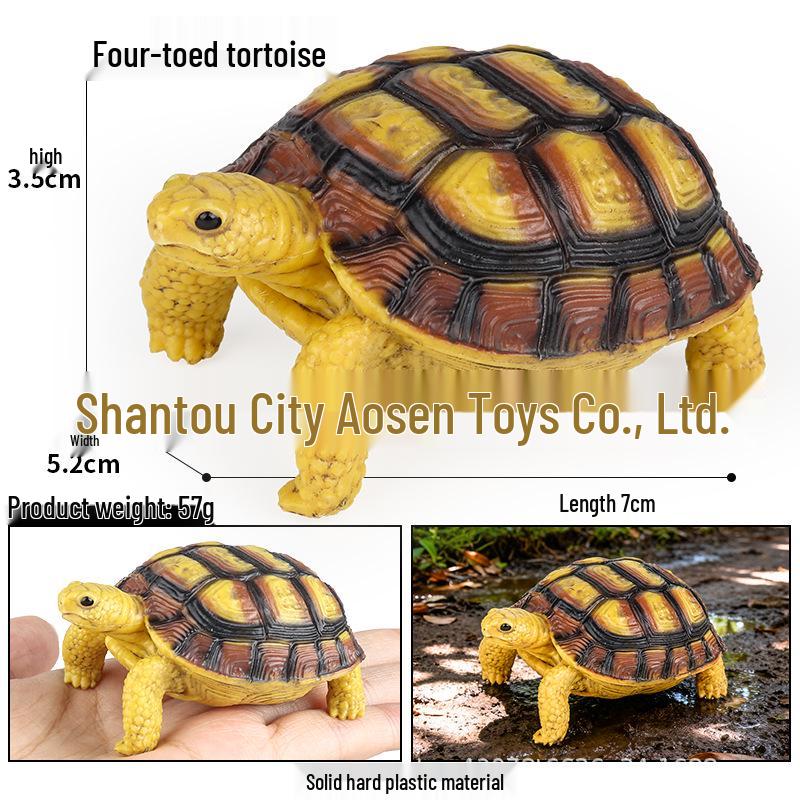European & Indian Star Tortoise Simulation Toy for Car Decoration