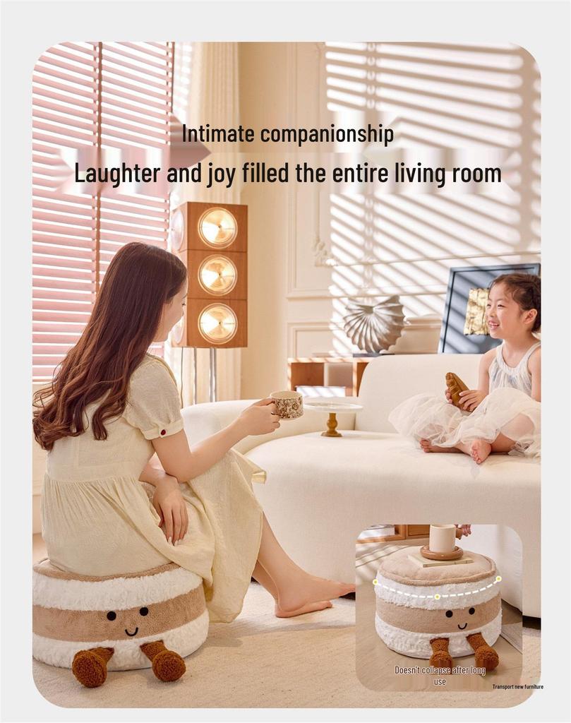 Living Room Floor Cushion: Tatami Mat, Sofa Footstool & Shoe Changing Stool