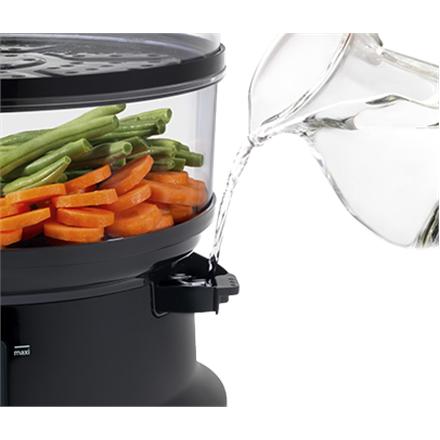 Tefal Steamer | Vc140135 | Black | 900 W | Number Of Baskets: 2 | Warranty (Months): 24