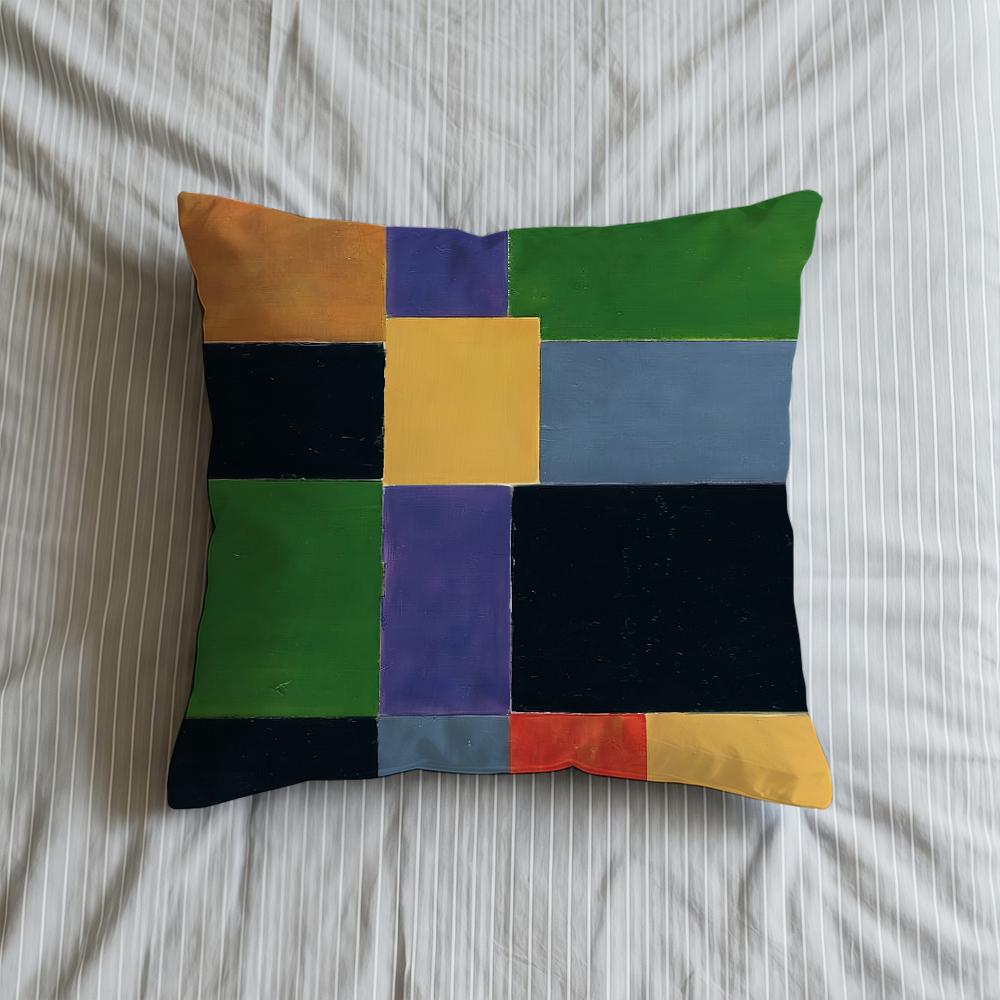 Наволочка Мягкий чехол Для дивана Цветной Гостиная Дом Удобный Офис Декор Клетка Защитные наволочки 30cmx30cm