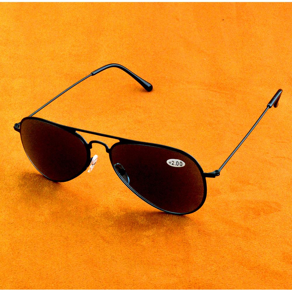 

Women Men Pilot Double Bridge Bifocal Reading Glasses Sunglasses +0.75 +1 +1.25 +1.5 +1.75 +2 +2.25 +2.5 +2.75 To+4 +125 чёрный