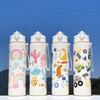 780ML Kids Water Sippy Cup Creative Cartoon Cup with Straws Leakproof Water Bottle Outdoor Portable Children's Plastic Water Cup