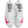 Nike Air Zoom Rival S 9 Spikes 'Paint Splatter White Crimson Jade' Sneakers Casual 907564-101