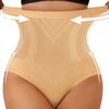 Tvarovací kalhotky pro ženy s vysokým pasem pro kontrolu bříška, bezešvé tvarovací kalhotky s efektem zvednutí boků a podporou zad, měkké prodyšné neviditelné tvarovací kalhotky